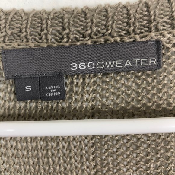360 Linen Knit Sweater Size S - Picture 5 of 6